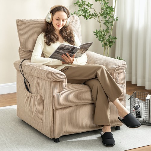 Power recliner armchair with - power,