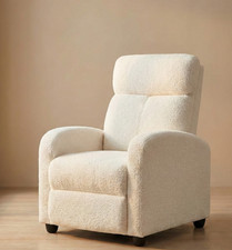 Boucle Recliner Armchair