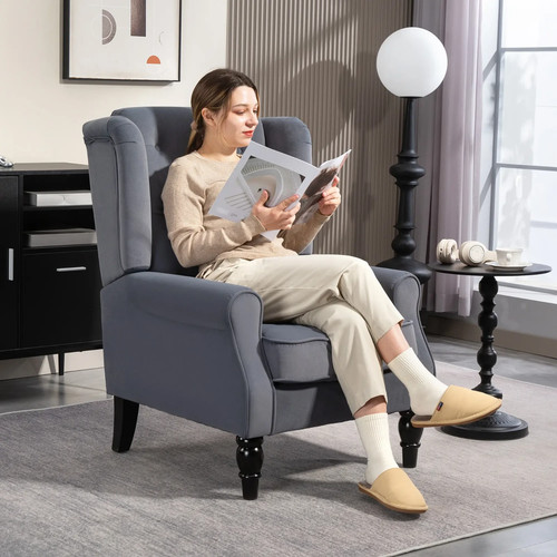 Wingback accent chair retro - wingback,