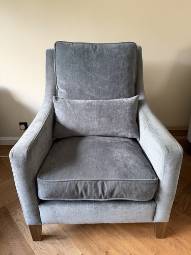 High back armchair - high,