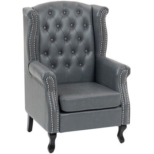 Homcom chesterfield style - chesterfield-style, wing